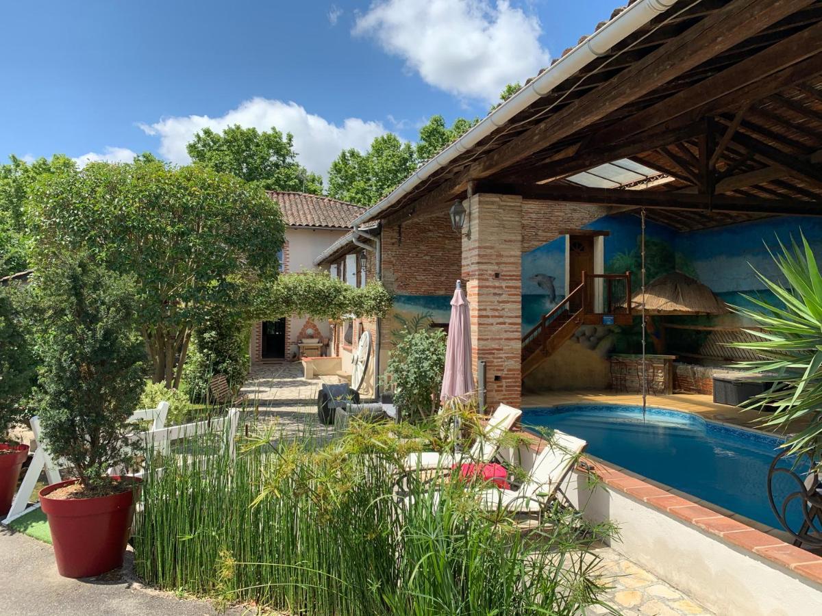 Studio Au Clos Saint Georges , Piscine Et Spa Buitenkant foto